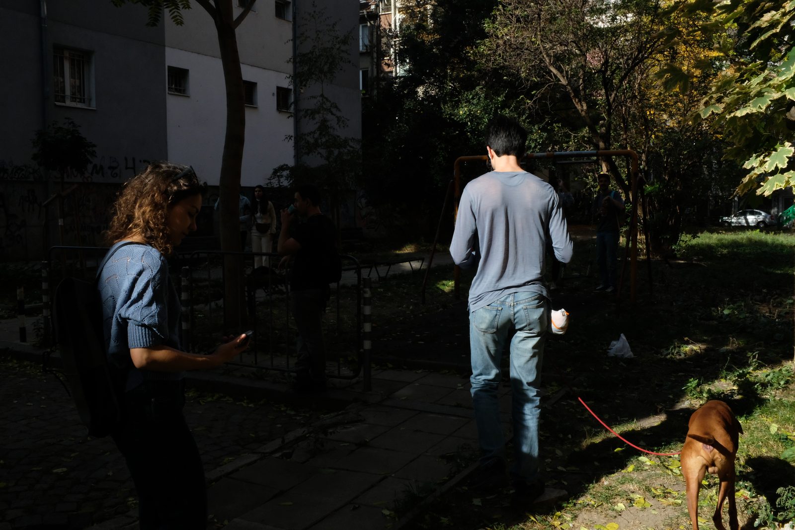 First walk — Inter-block Wanderings