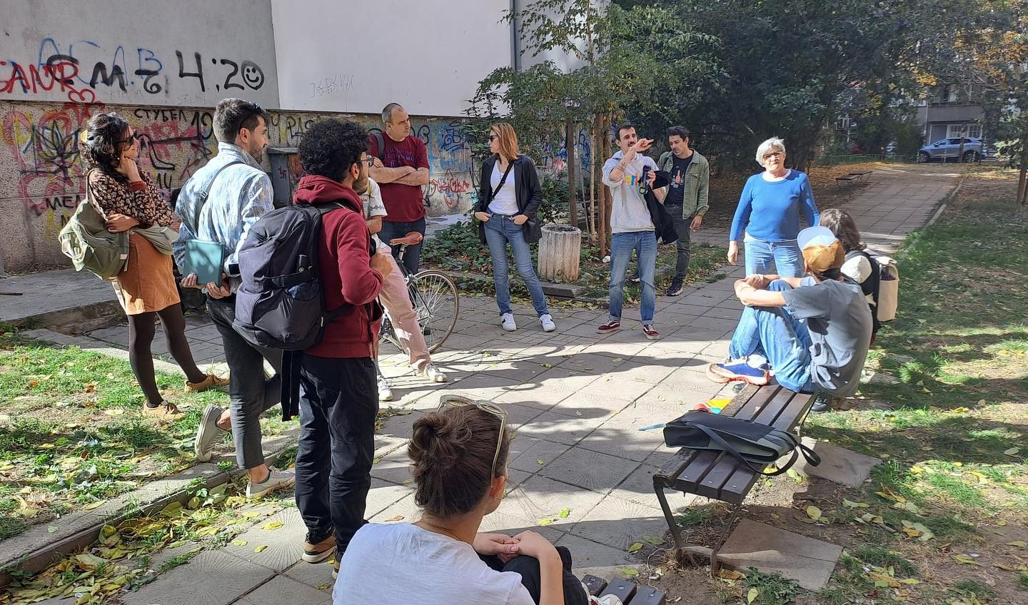 First walk — Inter-block Wanderings