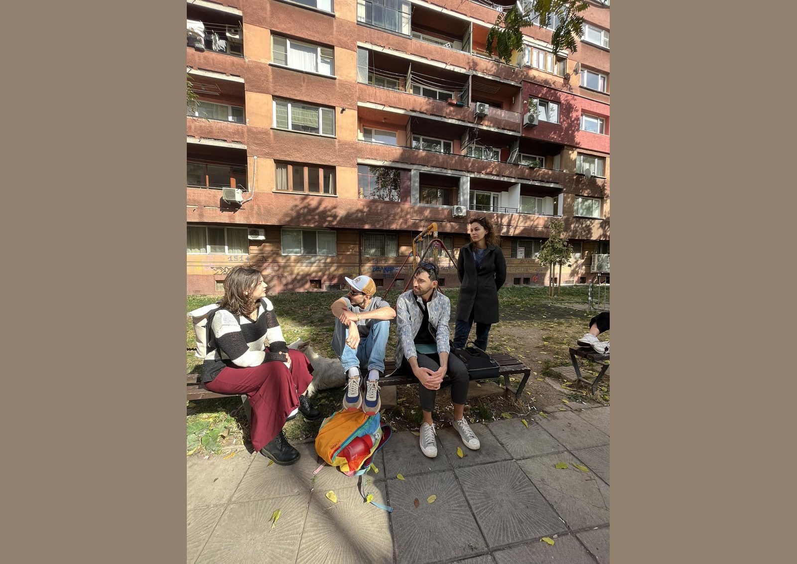 First walk — Inter-block Wanderings